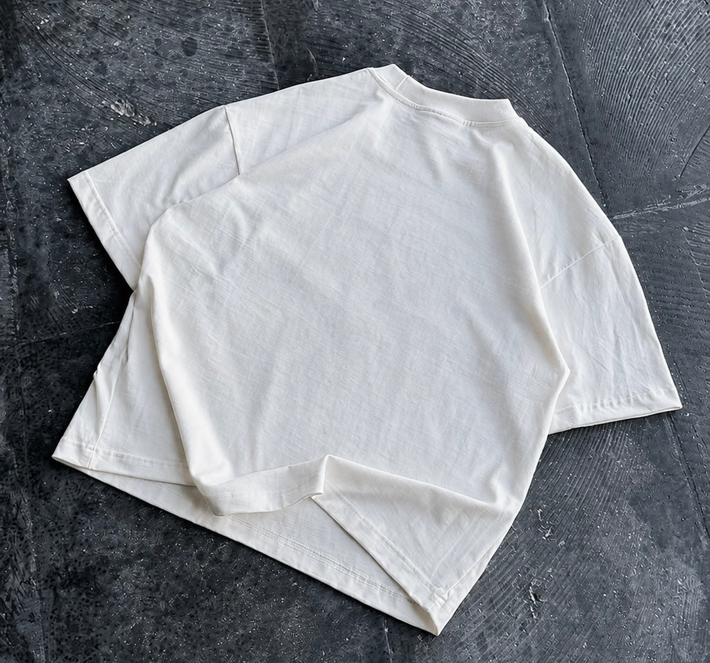 boxy croppred tee